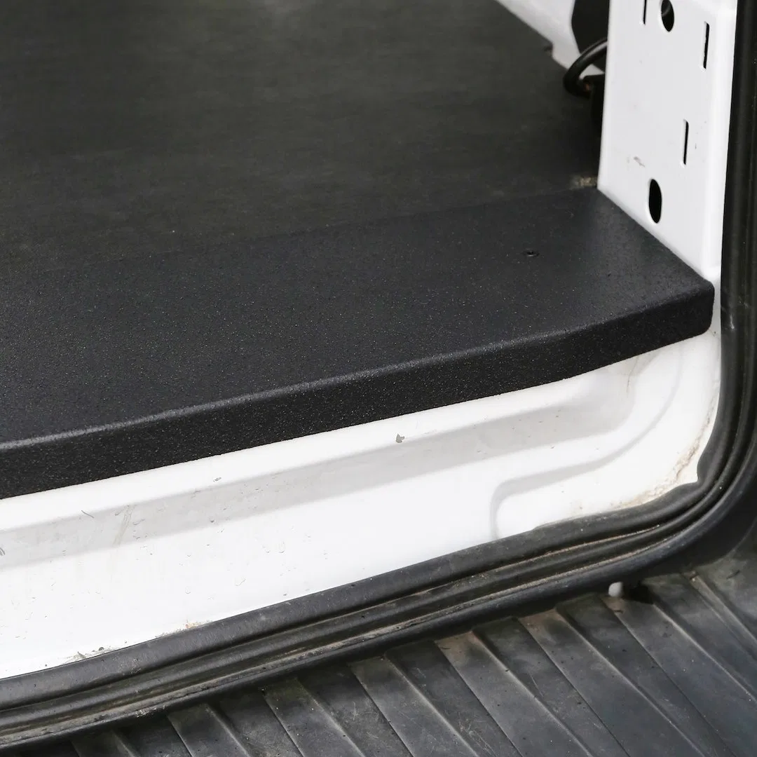 U-709-151-1011 – LEGEND FLEET Entry Door Threshold, Non-slip Coated Black Steel